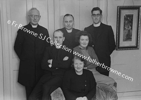 REV.FMB/R.STEVENSON S.J. A MATHEWS C.C.-J DUFFY C.C.MR & MRS HEARTY